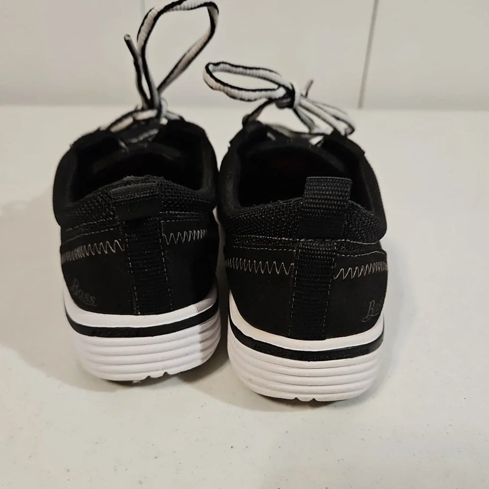 G H BASS PROPEL Shoes Womens Size 8M‎ Black/white Sneakers EUC (S176